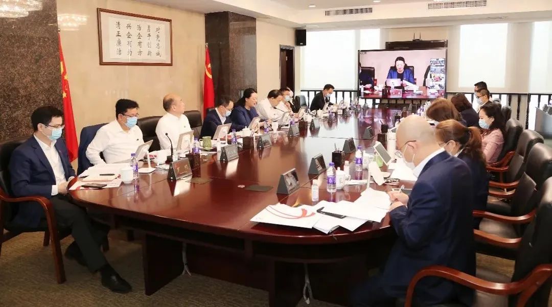 腾博会诚信为本,专业服务!集团召开国企改革三年行动、安全生产和疫情防控工作推进会暨2022年一季度经济形势分析会