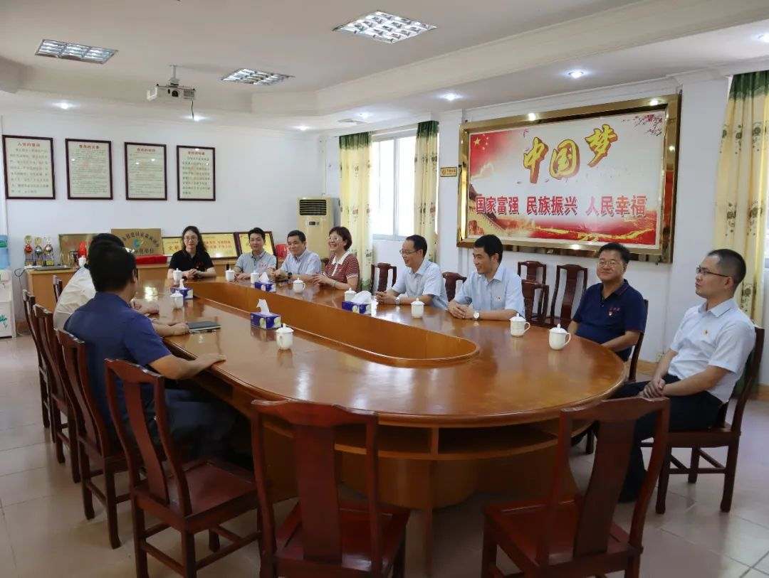 腾博会诚信为本,专业服务!集团党委副书记、工会主席黄家合带队到合水镇调研乡村振兴驻镇帮扶工作