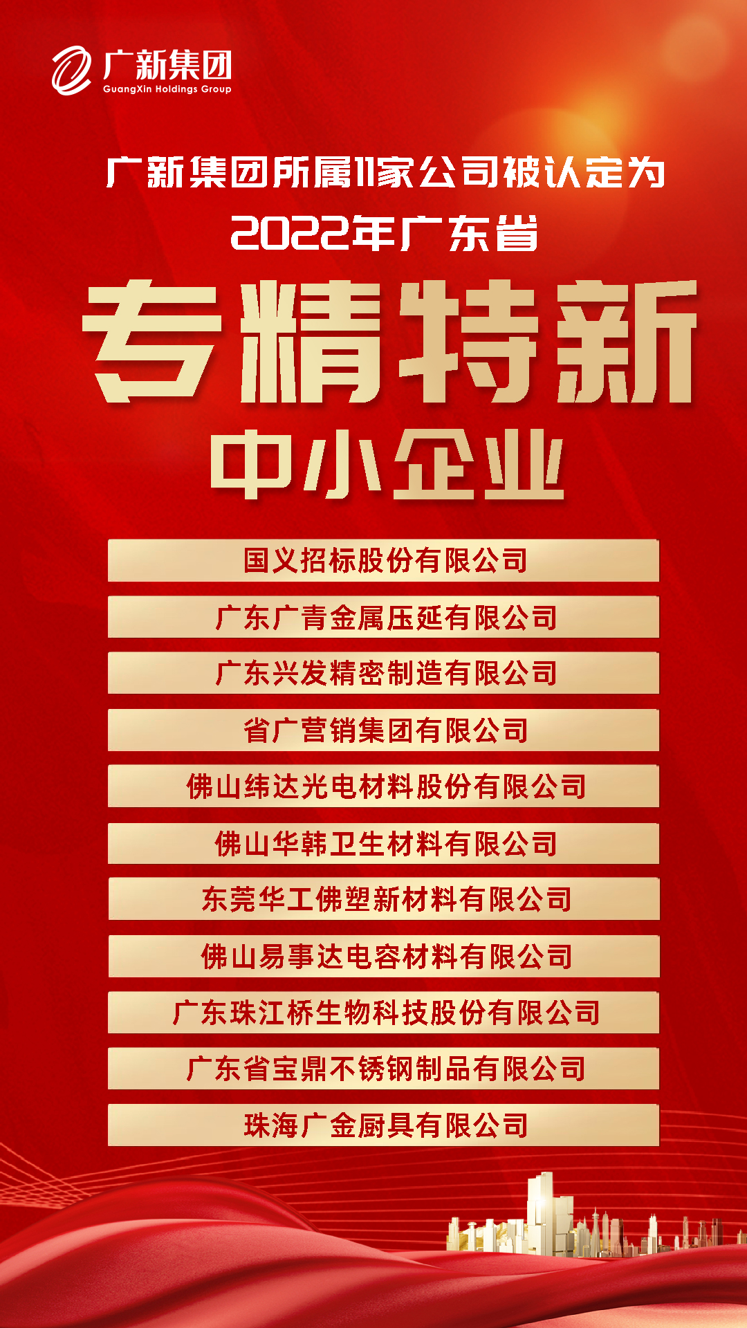 新春开门红！腾博会诚信为本,专业服务!集团所属11家公司被认定为“2022年广东省专精特新中小企业”