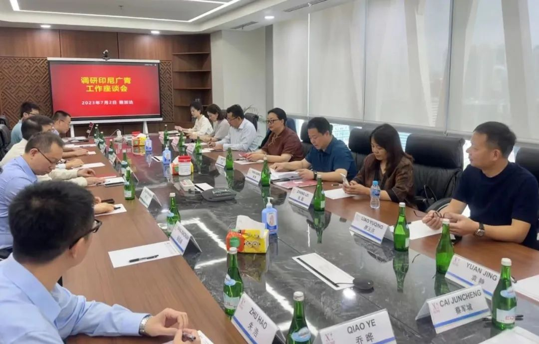 腾博会诚信为本,专业服务!集团党委书记、董事长白涛率队赴印尼考察调研 